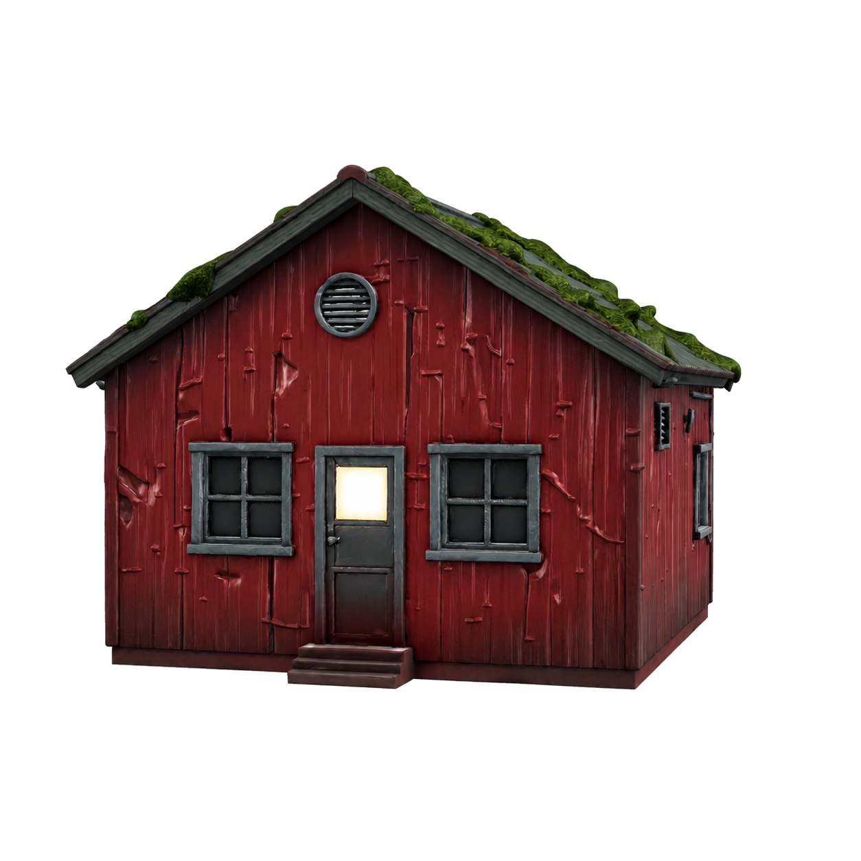 Babaroga Office hut — alternate front view