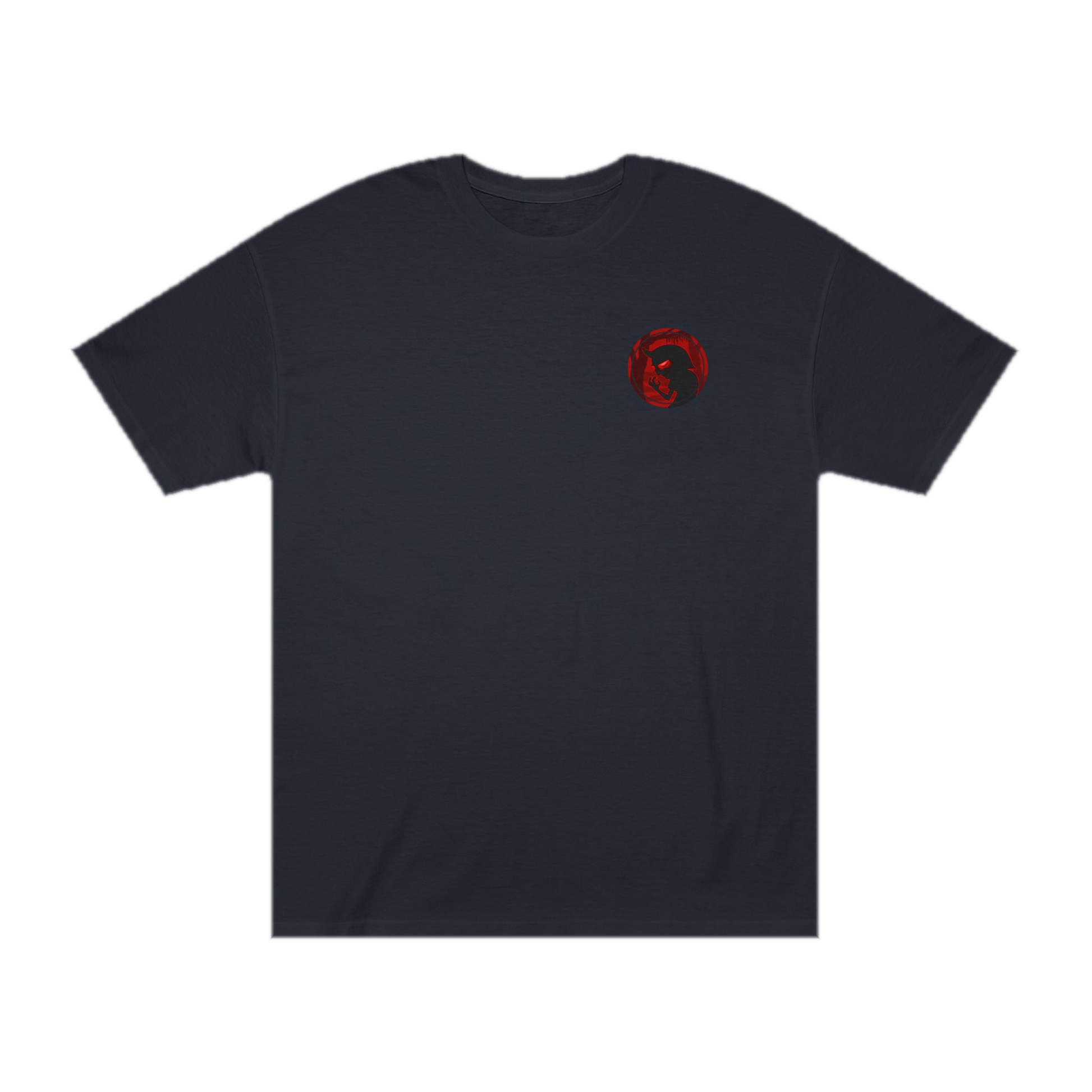 3-D Tee on transparent background