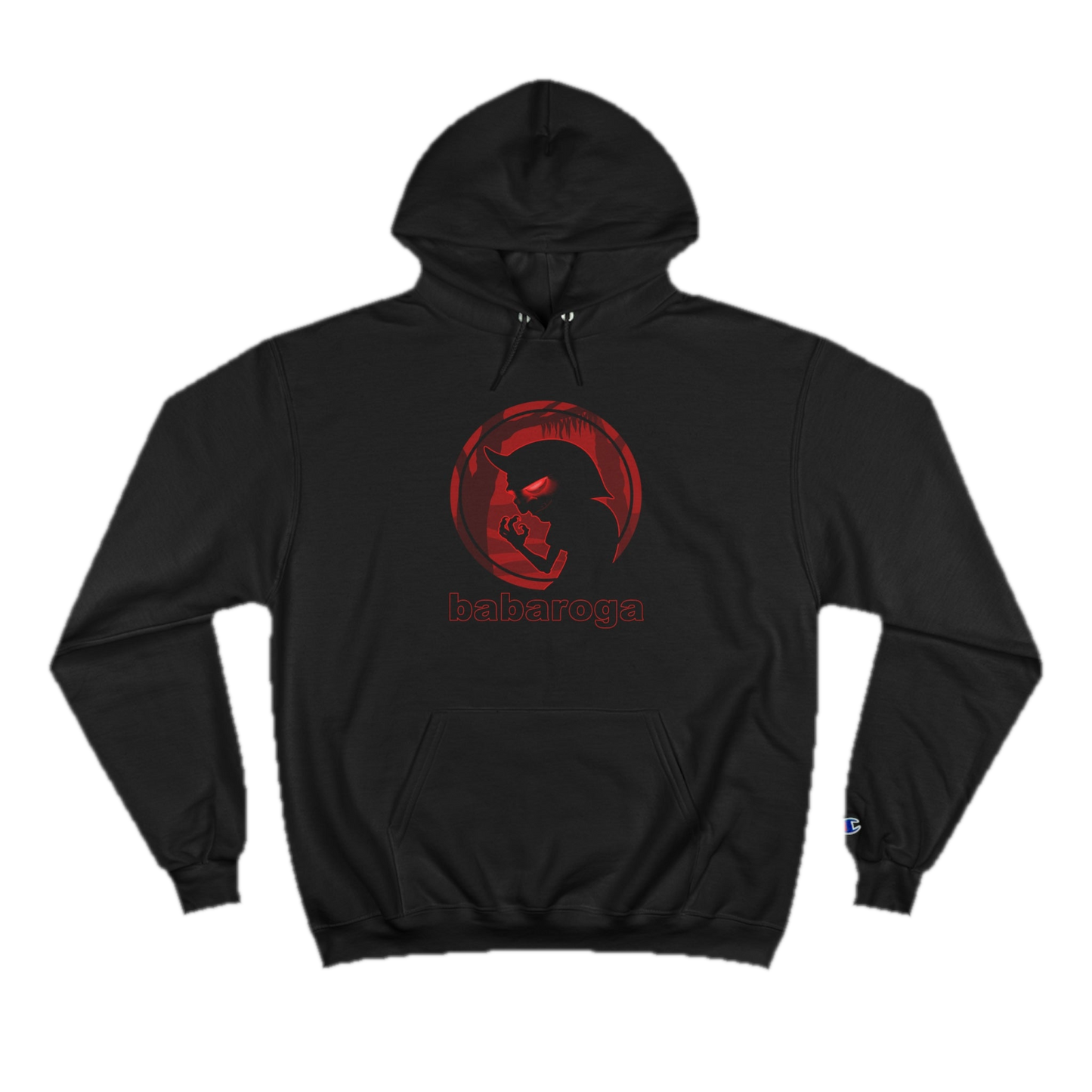 Logo Champion Hoodie on transparent background