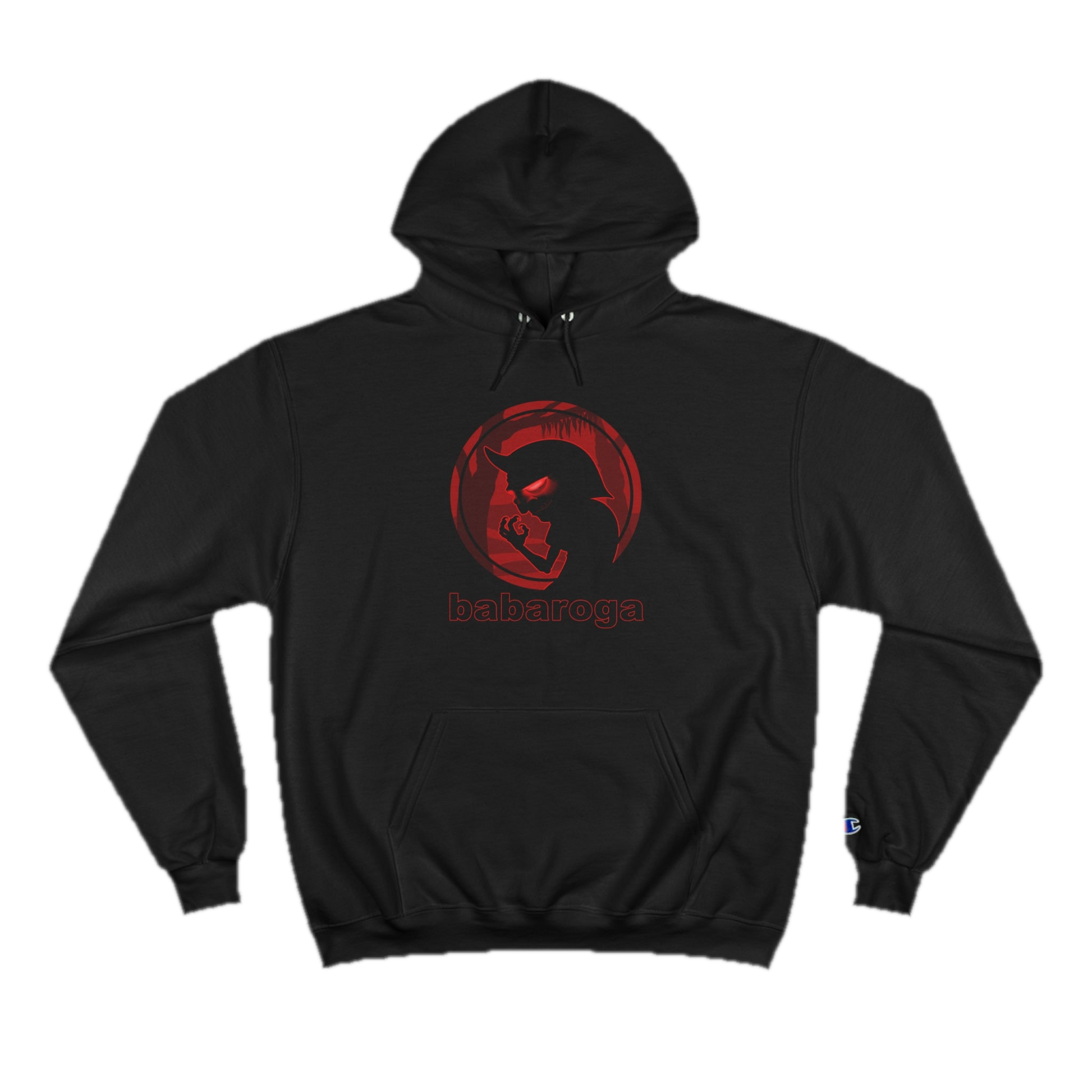 Logo Champion Hoodie on transparent background