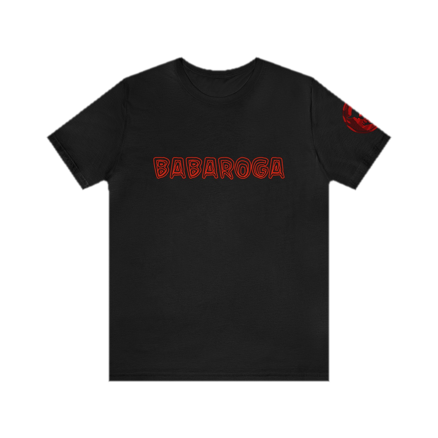 Unisex Jersey Short Sleeve Tee on transparent background