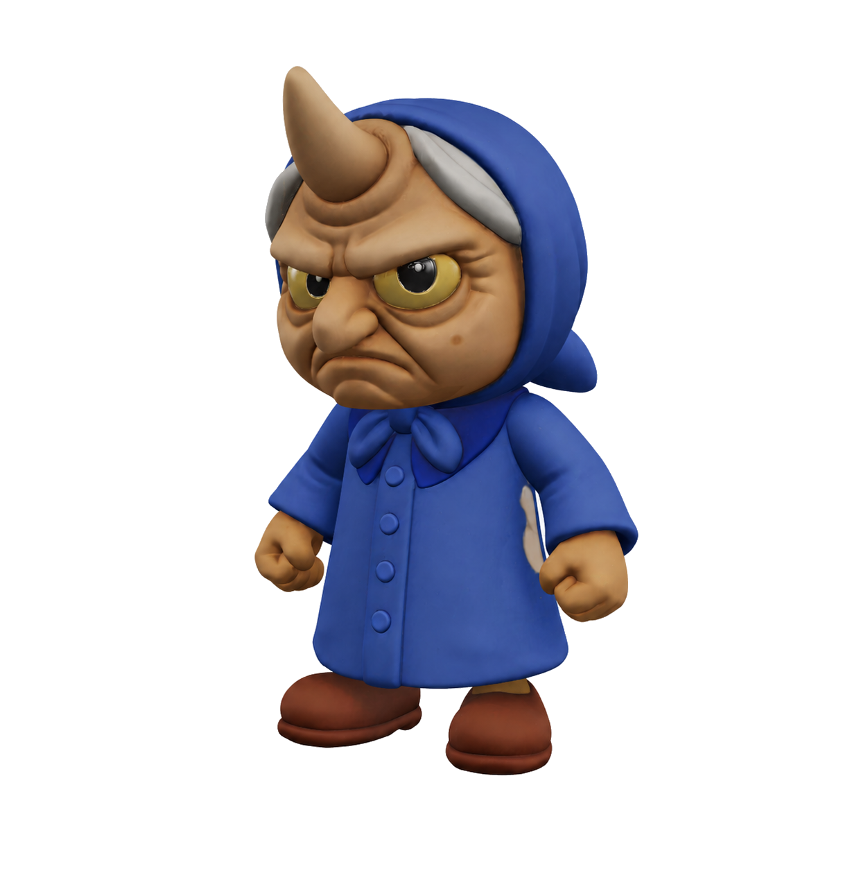 Babaroga Vinyl 8 cm figure, three-quarter front view