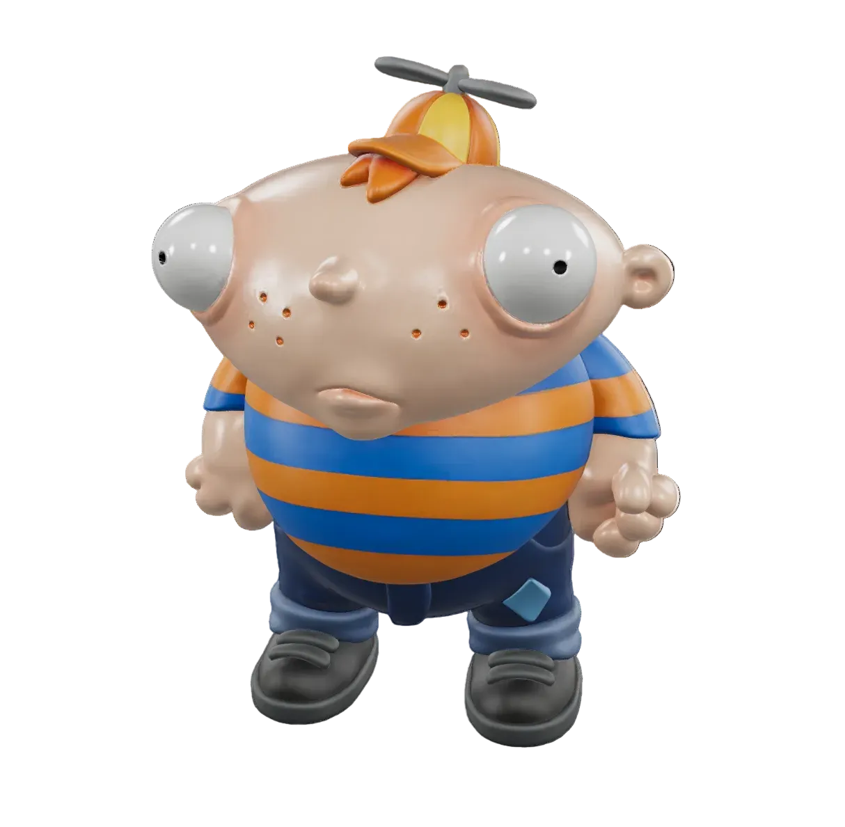 NAUGHTY BOY 6 cm vinyl collectible — lead view