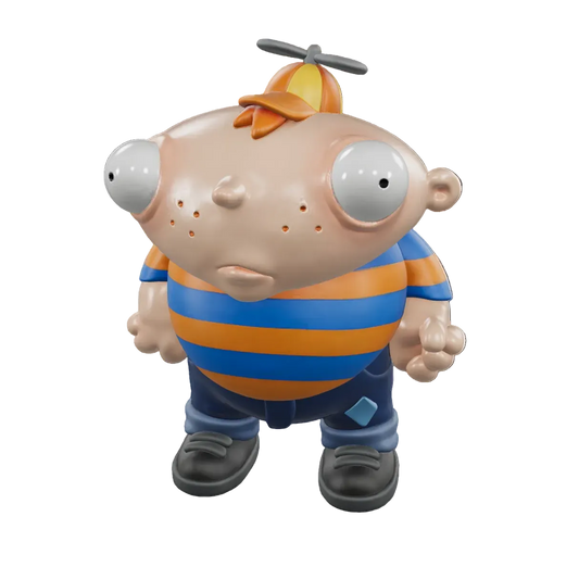 NAUGHTY BOY 6 cm vinyl collectible — lead view