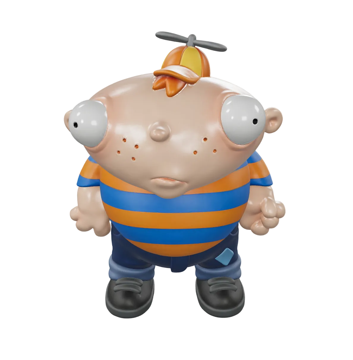 NAUGHTY BOY 6 cm vinyl collectible — alternate view 4